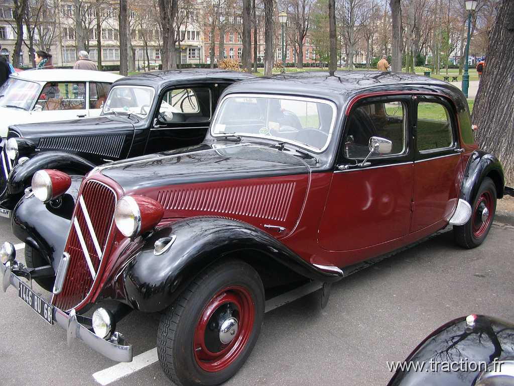 2008_03_02 Colmar 17.jpg - 02/03/2008 - 68000 COLMAR Rendez-vous mensuel de l'Association Colmar Auto-Rétro, CITROEN Traction Avant 11B